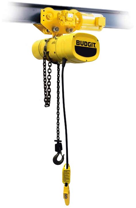 1-Ton Budgit Man Guard Electric Chain Hoist, Single Phase