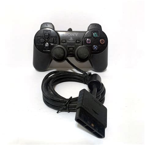 Sony Playstation 2 PS2 Dual Shock Controller (Black) — Gametrog