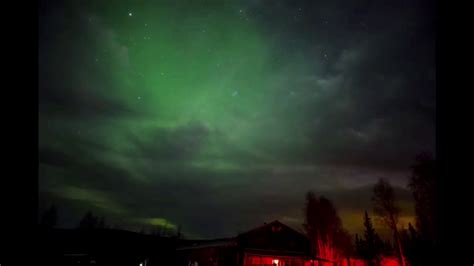 Aurora Borealis at Arctic Circle - YouTube