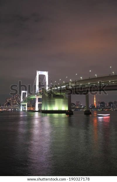 Rainbow Bridge Night View Stock Photo 190327178 | Shutterstock