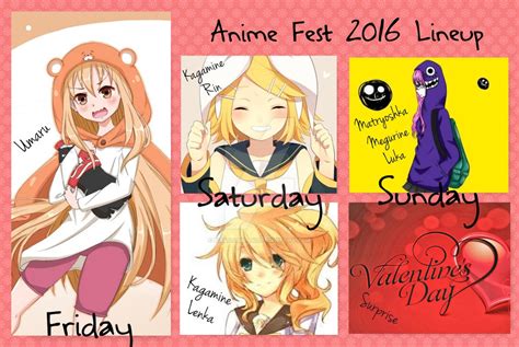 Colorado Anime Fest 2016 Cosplay Lineup by KisaCosplay on DeviantArt