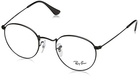 Ray-Ban Rx3447v Round Metal Eyeglass Frames in Black for Men - Lyst