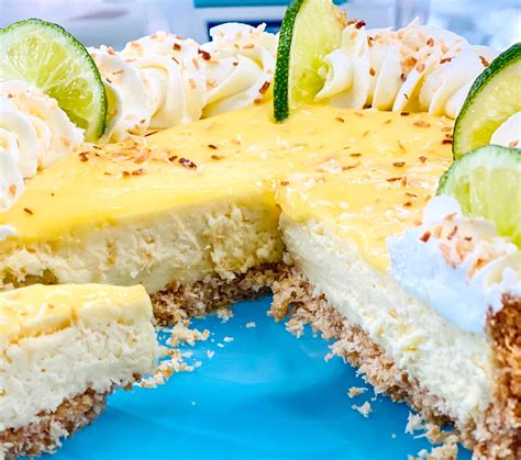 Coconut Lime Cheesecake – Innocent Baker