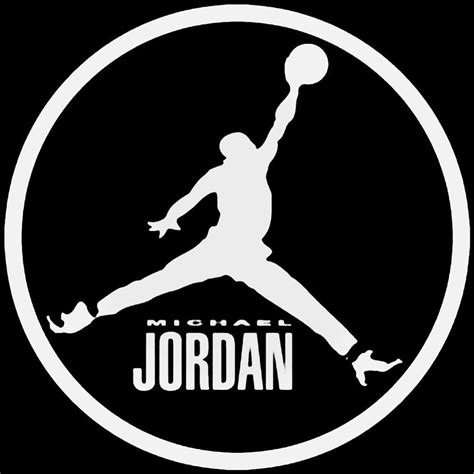 Michael Jordan Logo Decal Sticker