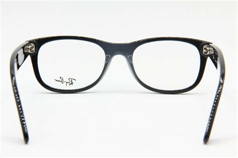 RAY-BAN RB 5184 2000 BLACK EYEGLASSES AUTHENTIC FRAME RX RB5184 50-18 - Eyeglass Frames