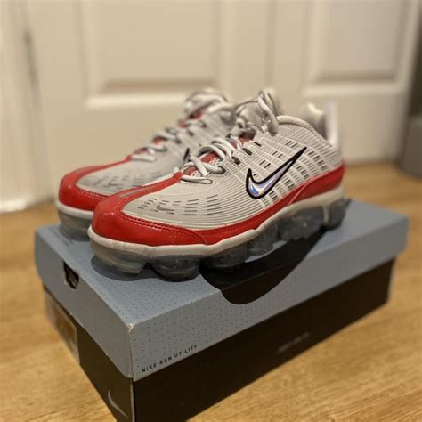 Nike Air Vapormax 360 University Red / Vast Grey... - Depop