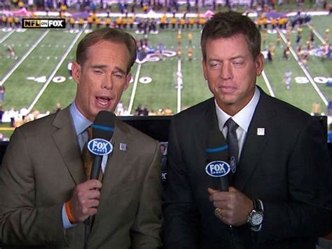 In defense of Joe Buck and Troy Aikman