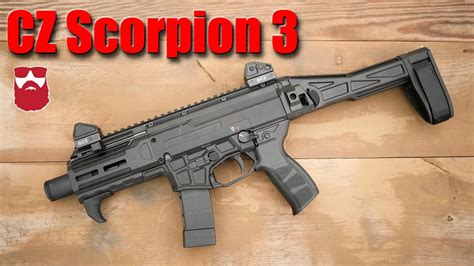 New CZ Scorpion 3 Plus First Shots - YouTube