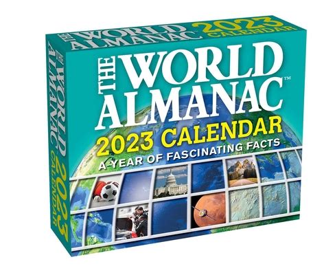 World Almanac 2023 Day-to-Day Calendar (Calendar) | Hooked