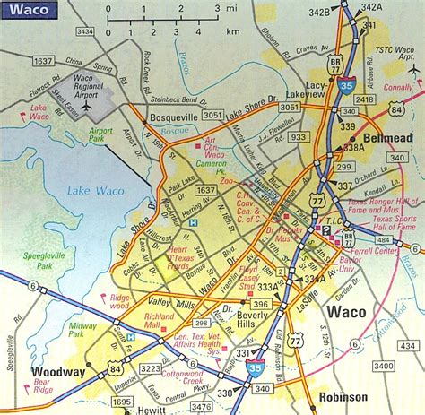 Map Of Waco Texas – Map Of The World