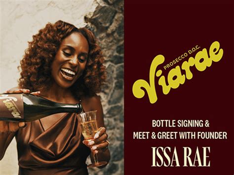 Viarae Prosecco Bottle Signing with Issa Rae - Spec's Wines, Spirits & Finer Foods