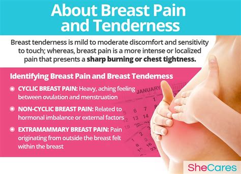 Identifying Breast Pain and Breast Tenderness: While often both terms are used synonymously ...