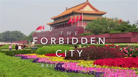 Tiananmen Square and the Forbidden City Imperial Palace Museum in Beijing China - YouTube