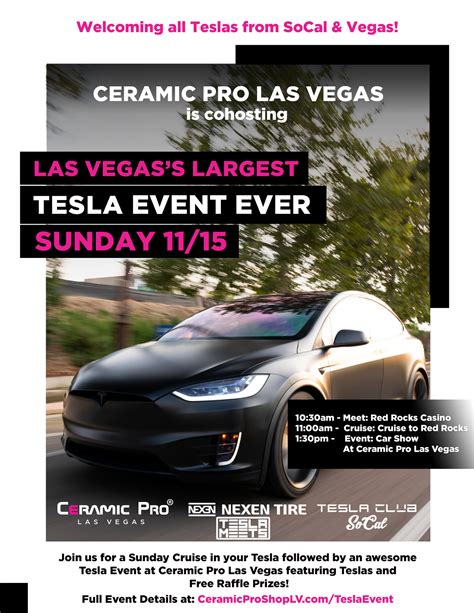 Vendor - Tesla Cruise and Event from SoCal to Las Vegas | Tesla Motors Club