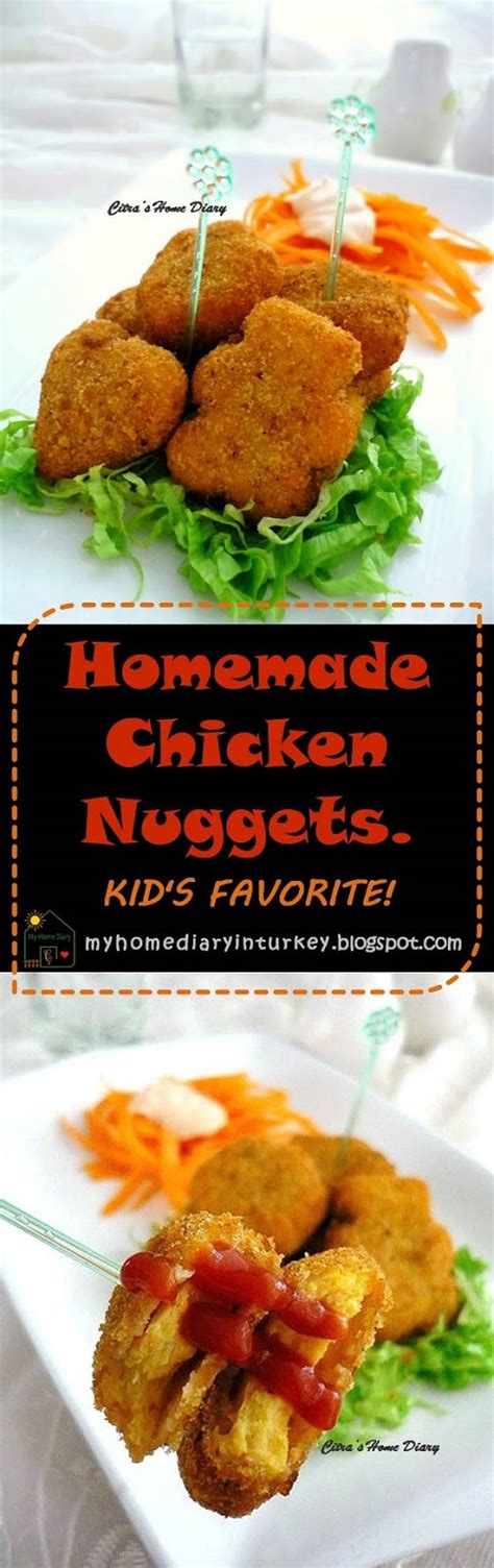 Citra's Home Diary: Homemade Chicken Nuggets. KID'S FAVORITE!