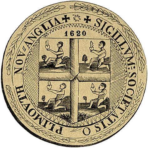 Seal of Plymouth Colony The seal of the Plymouth... - F-YEAH HISTORY