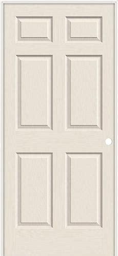 6'8" 6-Panel Smooth Molded Interior Prehung Door Unit - Door Clearance Center