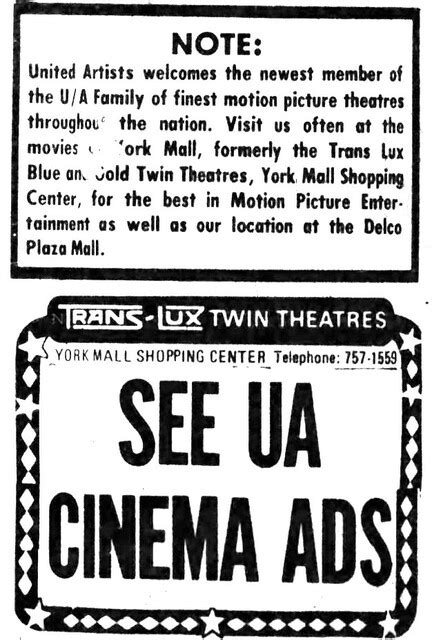 Movies at York Mall in East York, PA - Cinema Treasures