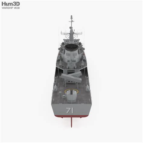 Alvand-class frigate 3D model - Ship on Hum3D