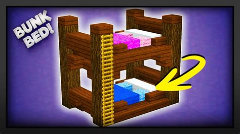 How to Build Minecraft Bunk Beds in Easy Steps | Gamerz Gateway