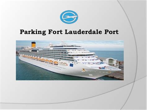 Parking fort lauderdale port