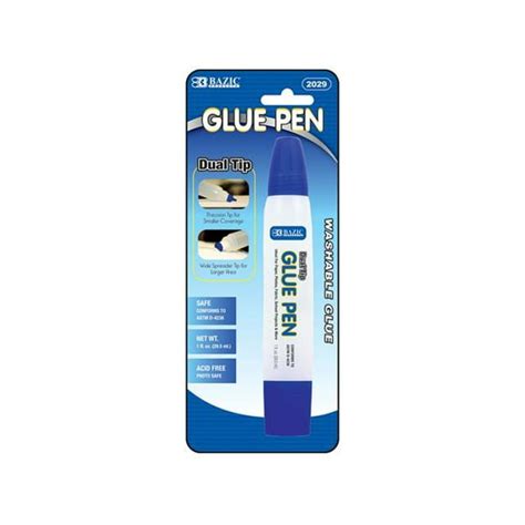 Bazic Glue Pen Dual Tip 1oz - Walmart.com - Walmart.com