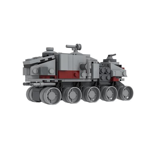 A6-Juggernaut (Clone Turbo Tank) Micro Fleet Series Star Wars MOC-36873 by 2bricksofficial WITH ...