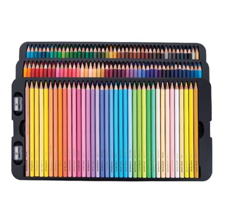 Set 124 Colors Master Art Colored Pencils Box Coloring Drawing Art ...