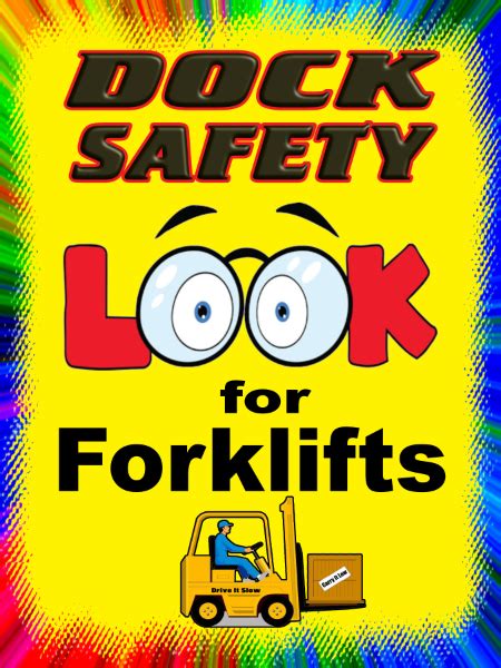 Safety Poster - 3022-P Dock Safety