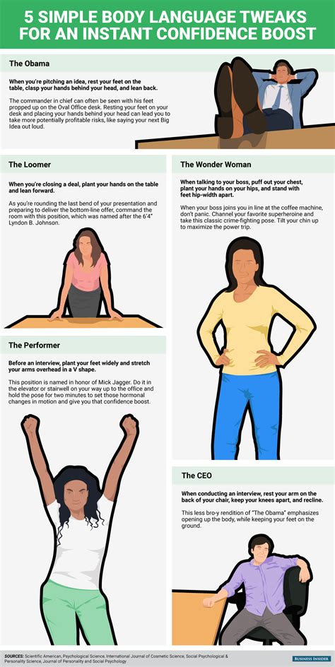 5 power poses that will instantly boost your confidence