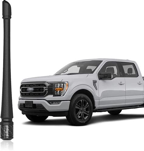 POSAID 13inch Antenna for Ford F150 2009-2023 Fexible Rubber Pickup Truck Antenna Replacement ...