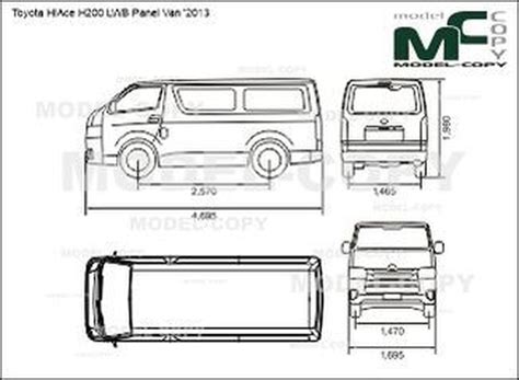 Toyota Hiace Blueprint