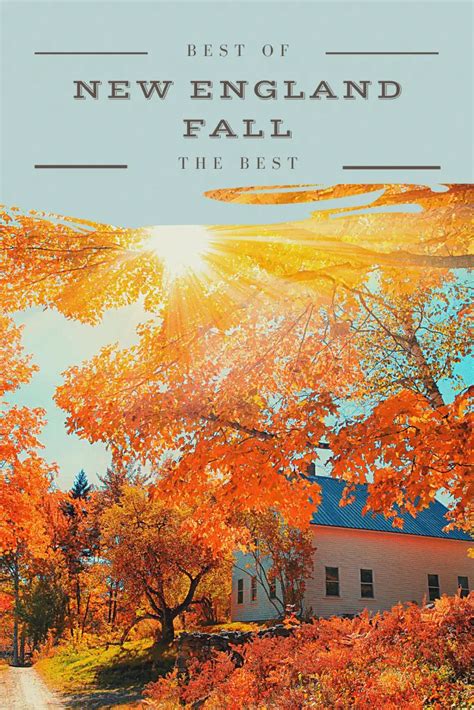 New England Fall Color, Incredible Ways to Enjoy the Season - Seconds to Go