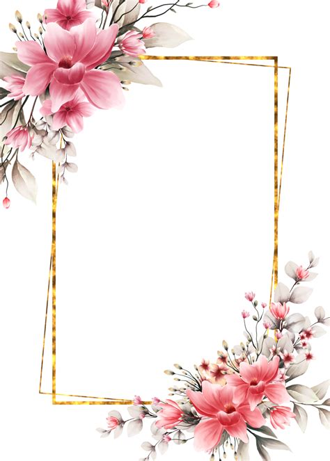 Flowers Frame Png