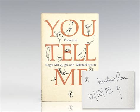 You Tell Me: Poems by Roger McGough and Michael Rosen. by McGough ...