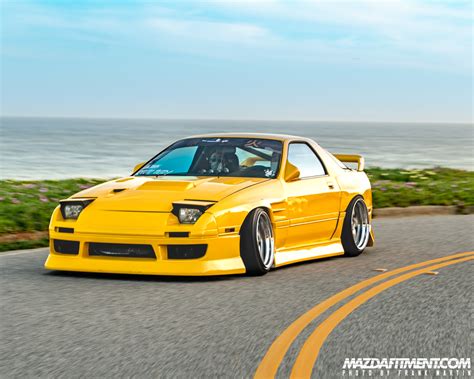 CHARDASOURAS | YELLOW FC RX-7 – Mazda Fitment