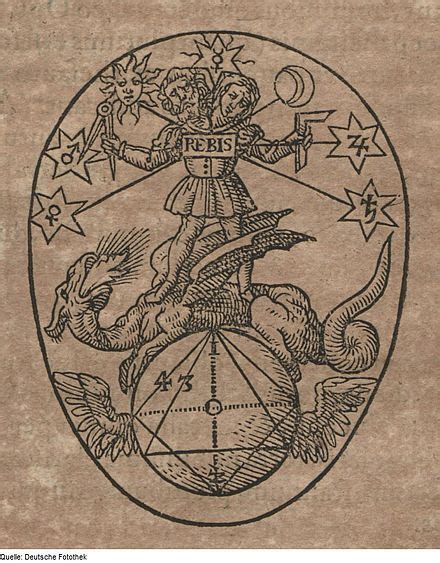 Sixth woodcut from the series in Basil Valentine's Azoth | Alchemy symbols, Alchemy art ...