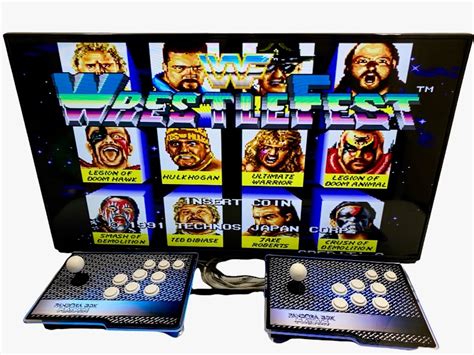 WWF Wrestlefest Arcade Game w/ Pandora Platinum - WWF Wrestlefest ...