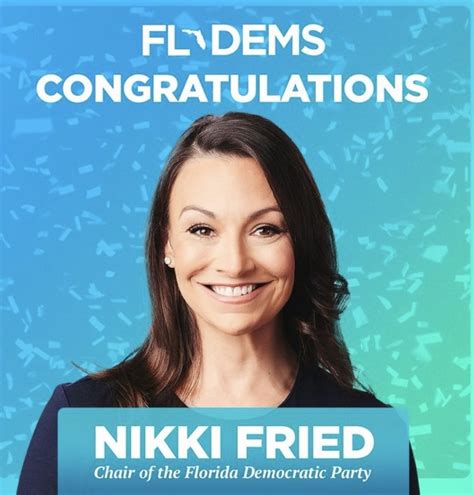 Nikki Fried is the new chair of the FL Democratic Party - and she faces ...