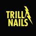 𝐵𝑙𝑎𝑐𝑘 𝑁𝑎𝑖𝑙 𝐼𝑛𝑠𝑝𝑜🖤 | Acrylic nails, Gel nails, Nail designs