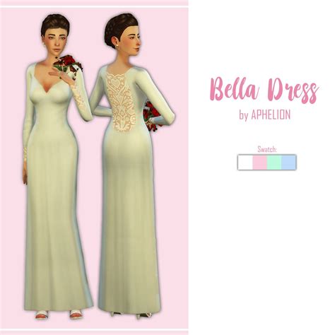 Sims 4 Bella Swan Wedding Dress