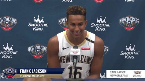 Frank Jackson | Pelicans Media Day | 2018-19 - YouTube