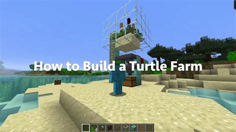 How to Build a Simple Turtle Farm in Minecraft - YouTube