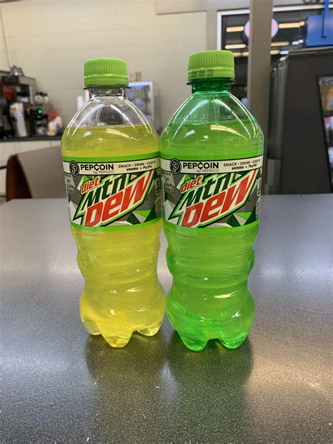 This clear bottle of Mountain Dew : r/mildlyinteresting