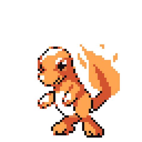 Charmander Sprite (Pokmon Red and Blue) by ShyGuyStudios on DeviantArt