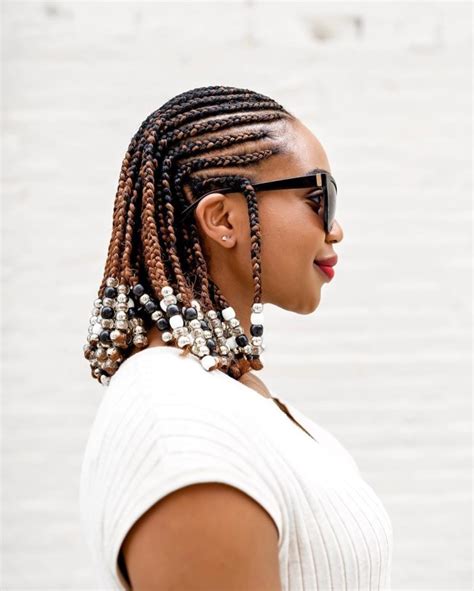 35 Beautiful Cornrow All-Back Styles For 2024 | ThriveNaija