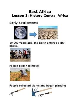 History of Central Africa Picture Notes by Kaci Sexton | TpT