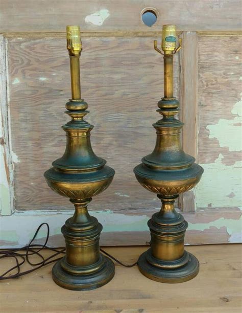 Vintage Brass Lamps Brass Stiffel Lamps Pair Vintage Brass | Etsy