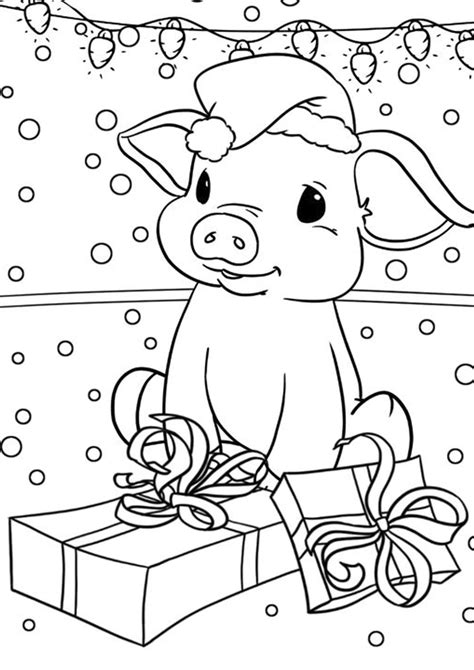 Free & Easy To Print Pig Coloring Pages - Tulamama