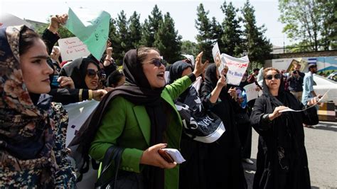 Taliban beat women protesting in Afghanistan on eve of anniversary